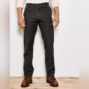 Filson Draftsman Canvas Pants In Charcoal Size 31 X 30 Trim Fit